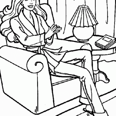 Ourcoloringpage Barbi 21