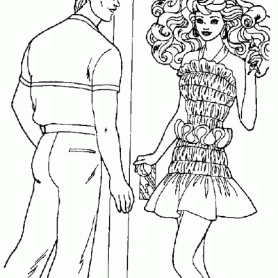Ourcoloringpage Barbi 22
