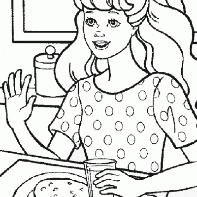 Ourcoloringpage Barbi 25