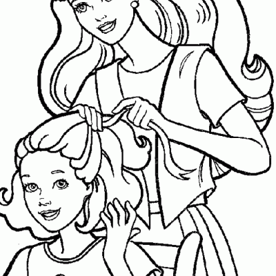 Ourcoloringpage Barbi 27
