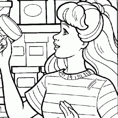 Ourcoloringpage Barbi 29