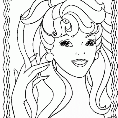 Ourcoloringpage Barbi 2
