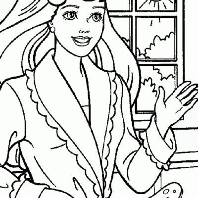 Ourcoloringpage Barbi 33