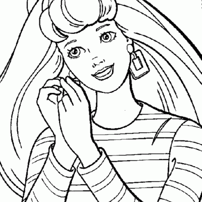 Ourcoloringpage Barbi 35