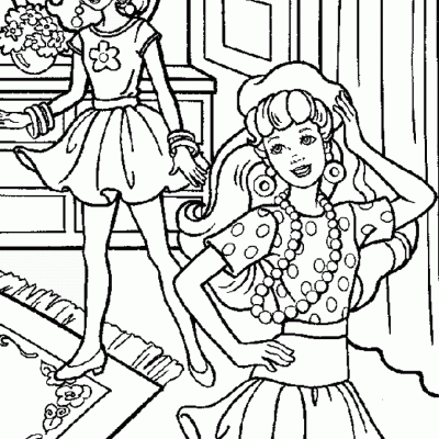 Ourcoloringpage Barbi 36