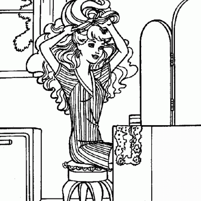 Ourcoloringpage Barbi 3