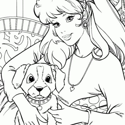 Ourcoloringpage Barbi 42