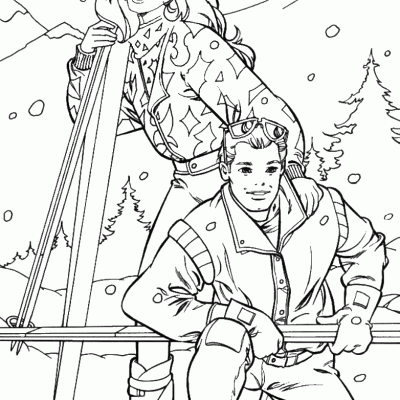 Ourcoloringpage Barbi 43