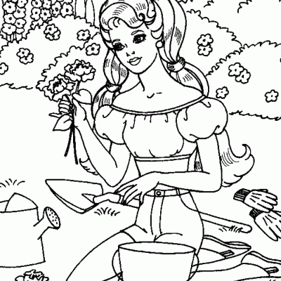 Ourcoloringpage Barbi 47