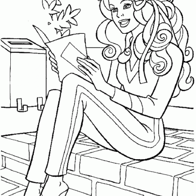 Ourcoloringpage Barbi 50