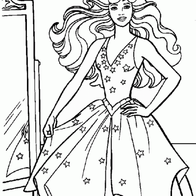Ourcoloringpage Barbi 55