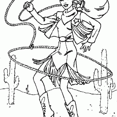 Ourcoloringpage Barbi 8
