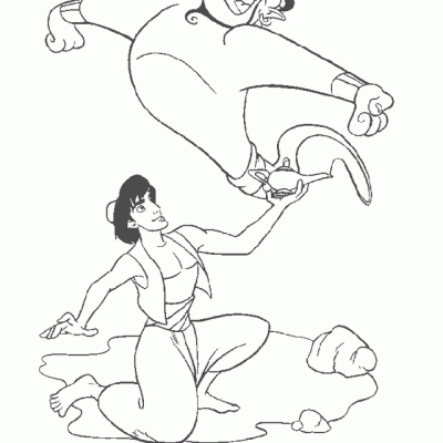 Ourcoloringpage Aladdin 3