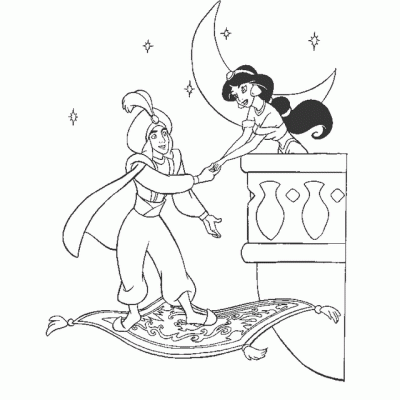 Ourcoloringpage Aladdin 7