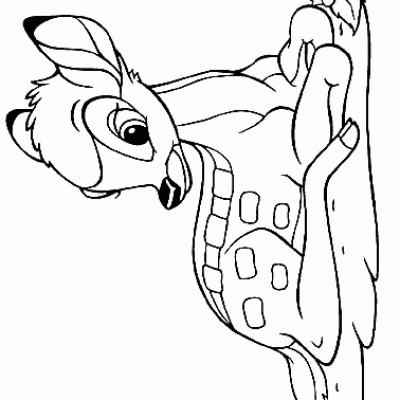 Ourcoloringpage Bambi 10