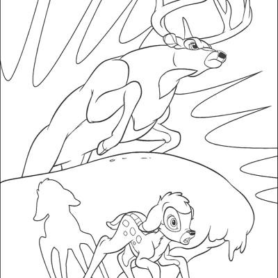 Ourcoloringpage Bambi 19