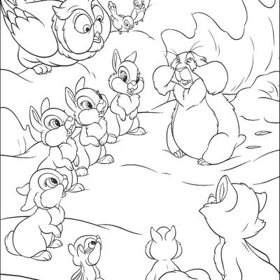 Ourcoloringpage Bambi 26
