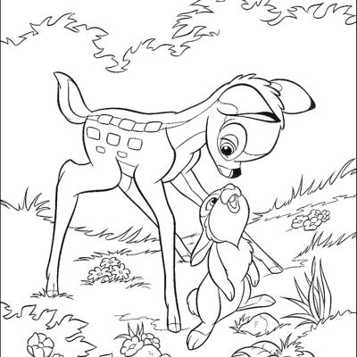 Ourcoloringpage Bambi 28