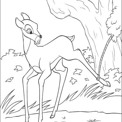 Ourcoloringpage Bambi 30