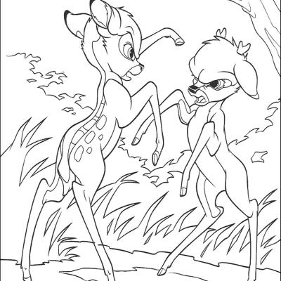 Ourcoloringpage Bambi 39