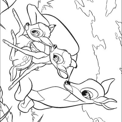 Ourcoloringpage Bambi 42
