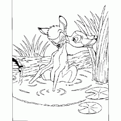Ourcoloringpage Bambi 43