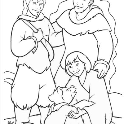 Ourcoloringpage Brother Bear 34