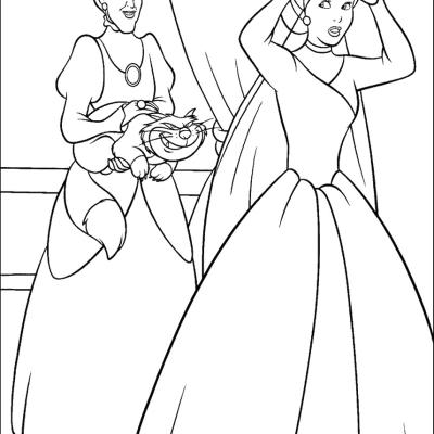 Ourcoloringpage Cinderella 43
