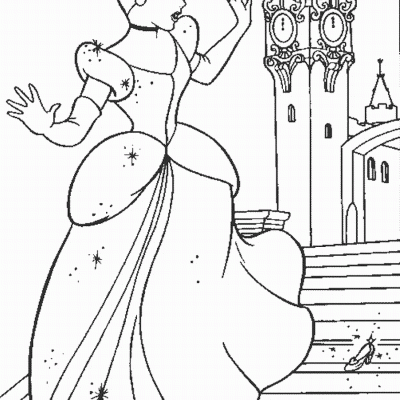 Ourcoloringpage Cinderella 73
